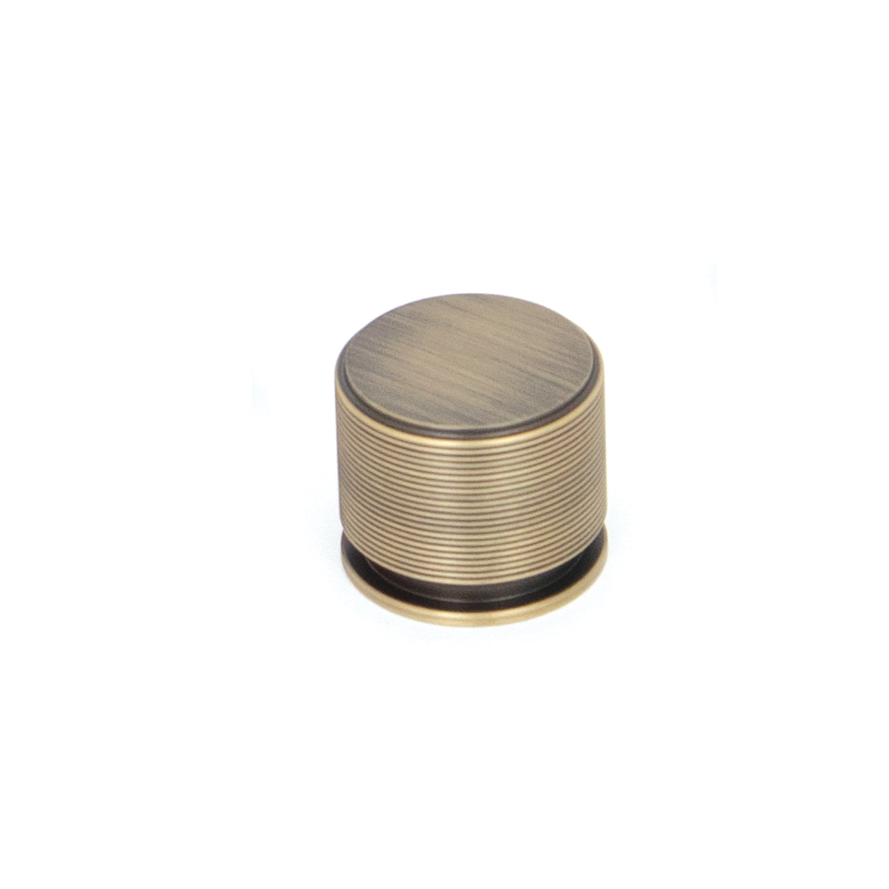 SUSSEX 35MM SOLID BRASS LINED KNOB DARK BRUSHED BRASS in Dark Brushed Brass