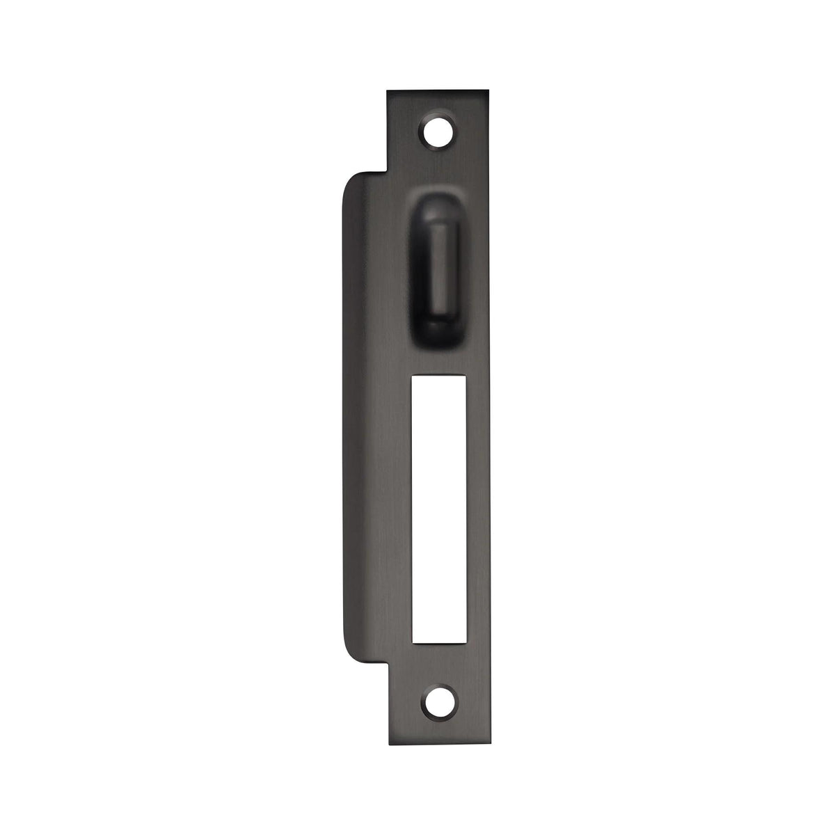 MOMO HANDLES ROLLER MORTICE LOCK LEFT HAND STRIKE PLATE GUNMETAL in Gun Metal
