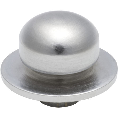 Component Dimmer Knob Satin Chrome in Satin Chrome