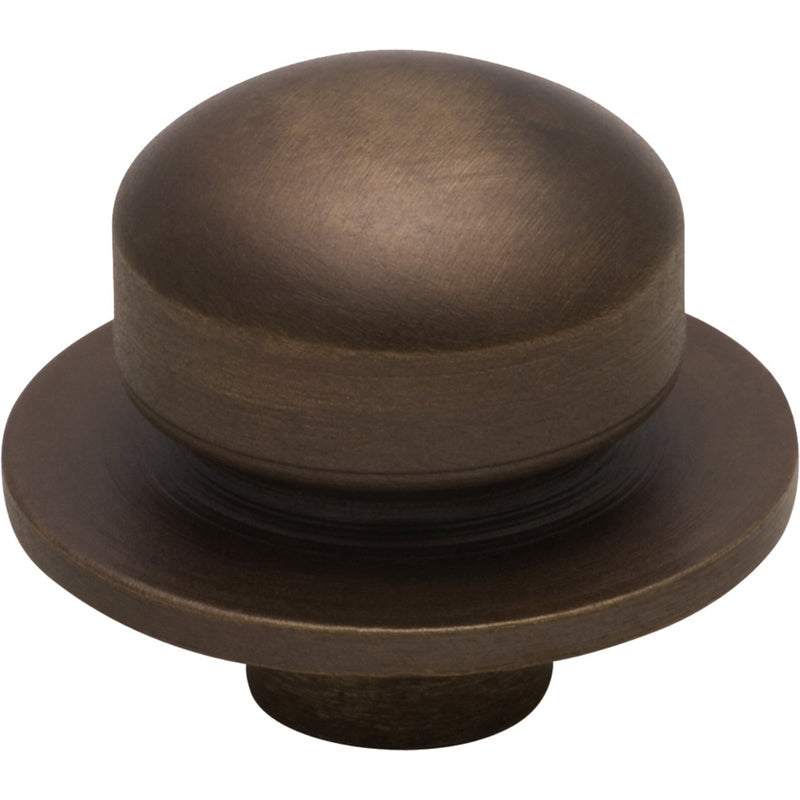 Component Dimmer Knob Antique Brass in Antique Brass