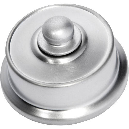 Dimmer LED 250T Federation Satin Chrome D62xP38mm in Satin Chrome