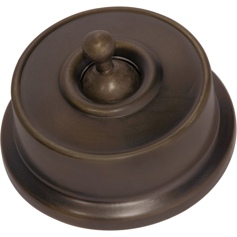 Switch Federation Antique Brass D62xP38mm in Antique Brass