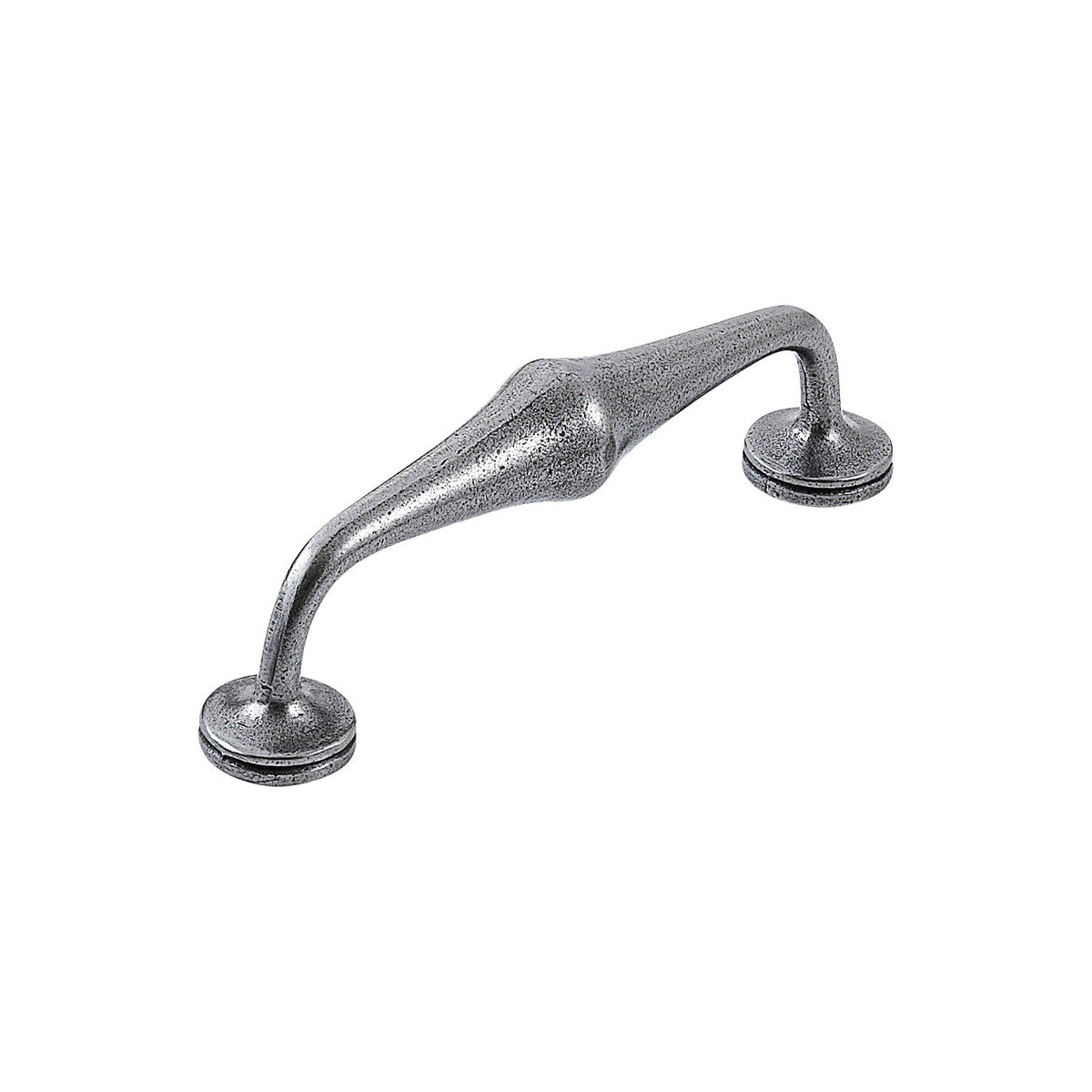 CROSBY D HANDLE 128MM PEWTER in Pewter