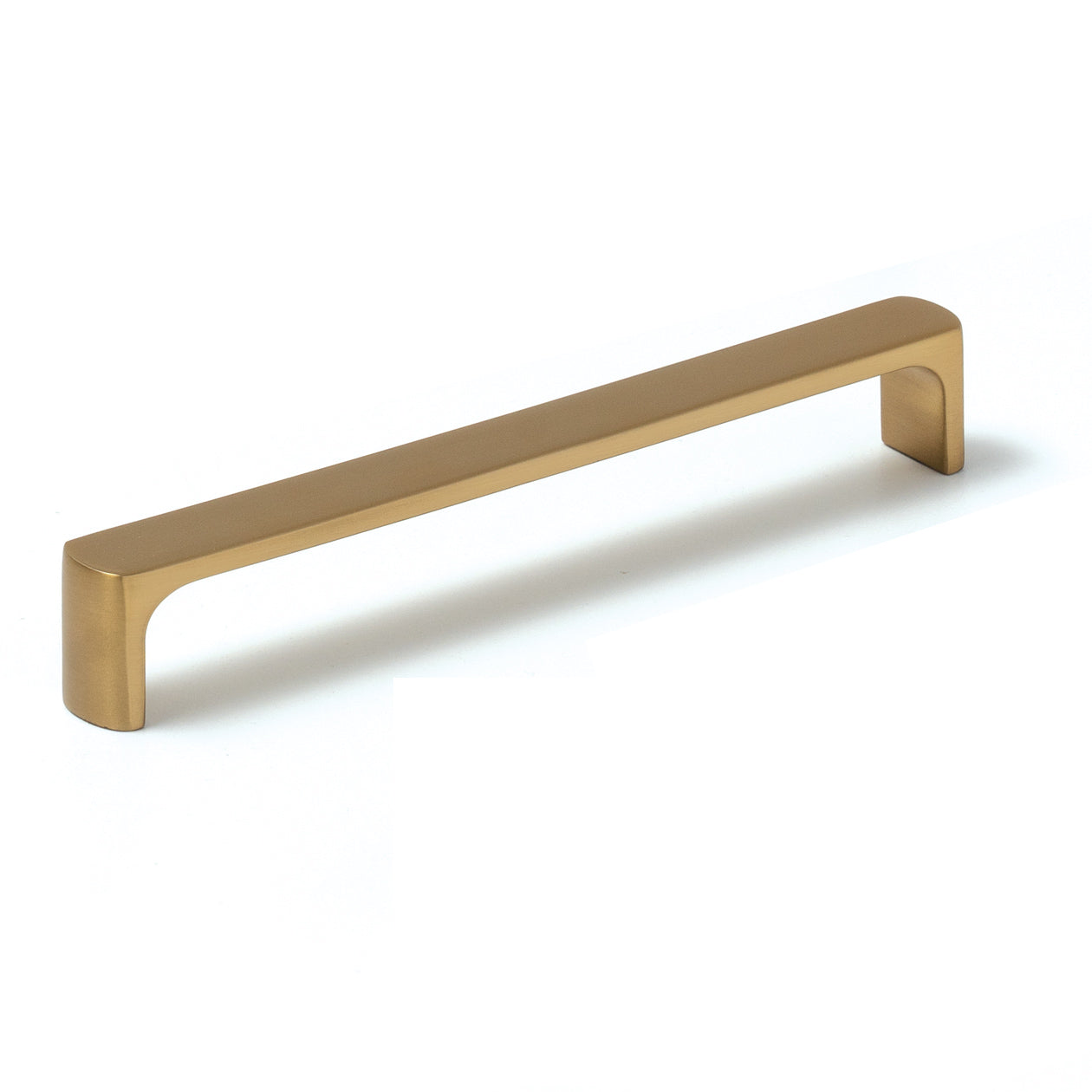 MOMO VENA D HANDLE 160MM BRUSHED SATIN BRASS in Brushed Satin Brass