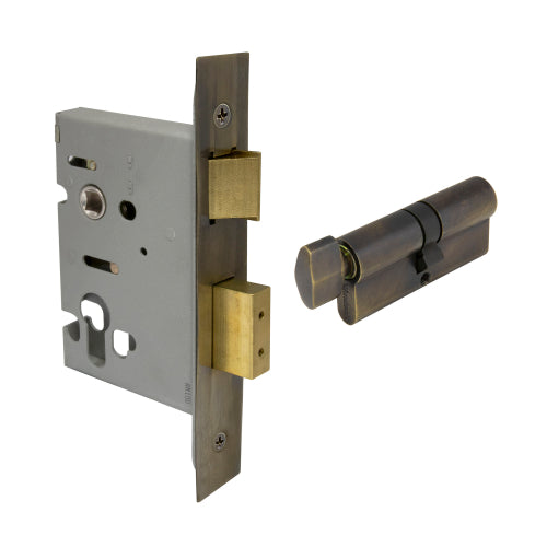 Lock Kit - Euro 57mm (1115+1148) in Oil Rubbed Bronze
