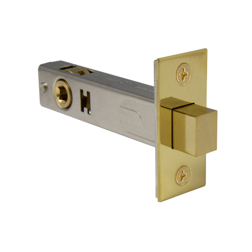 70mm Privacy Deadbolt in Polished Brass Unlacquered