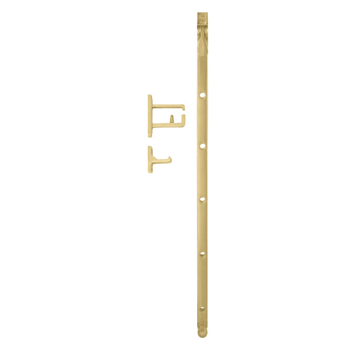 Casement Stay 350mm in Matt Satin Brass