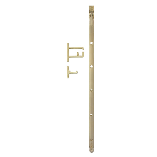 Casement Stay 350mm in Satin Brass Unlaquered