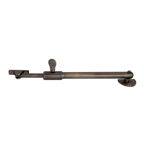 Telescopic Stay - Round in Brushed Bronze