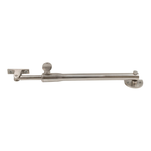 Telescopic Stay - Round in Brushed Nickel