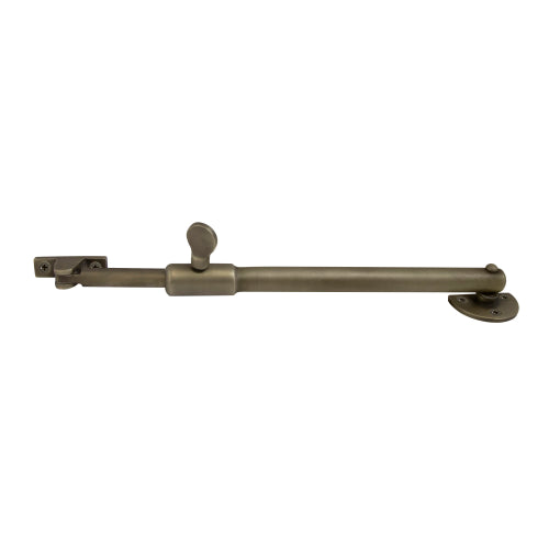 Telescopic Stay - Round in Roman Brass