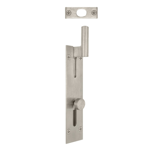 Necked Outward Reverse Bolt in Brushed Nickel