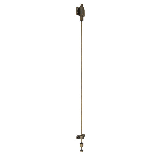 Solid Brass Spring Catch 450mm in Brushed Bronze