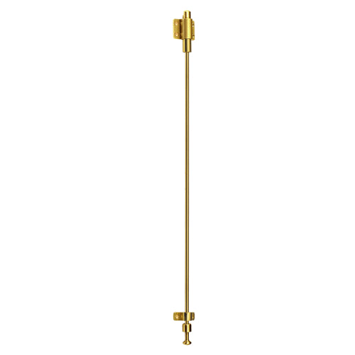 Solid Brass Spring Catch 450mm in Polished Brass Unlacquered