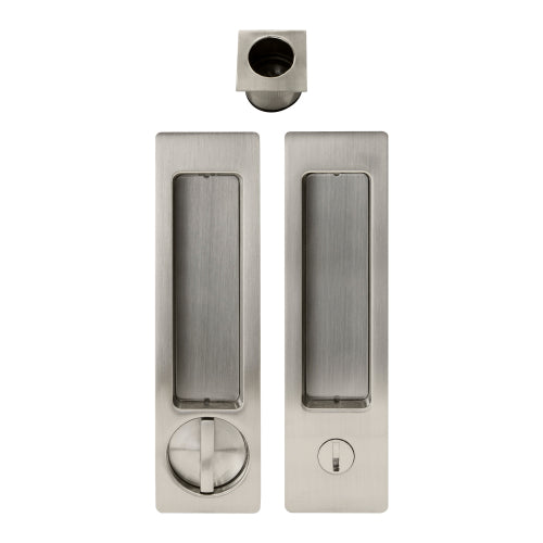 Cavity-Suite Ultra, Privacy Set - Brushed Nickel / Privacy Set in Brushed Nickel