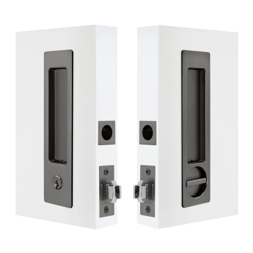 Windsor Cavity-Suite Ultra lock set with green block design, featuring a secure door lock mechanism and matching hardware.