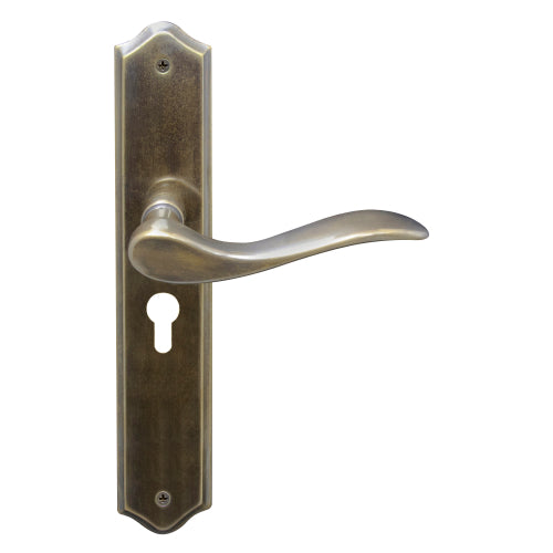 Hermitage Traditional Backplate E48 Keyhole in Oil Rubbed Bronze