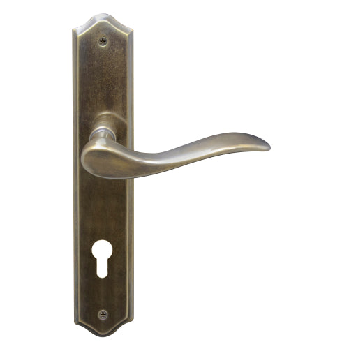 Hermitage Traditional Backplate E85 Keyhole in Oil Rubbed Bronze