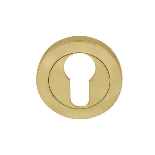 Escutcheon - 50mm Rose (Pair) in Matt Satin Brass