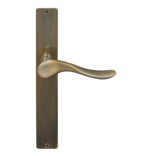 Haven Square Backplate in Brushed Bronze