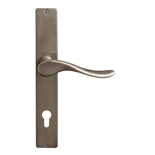 Haven Square Backplate E85 Keyhole in Natural Bronze