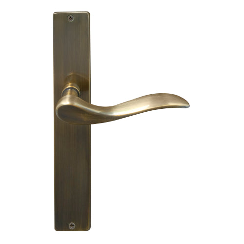 Hermitage Square Backplate in Brushed Bronze
