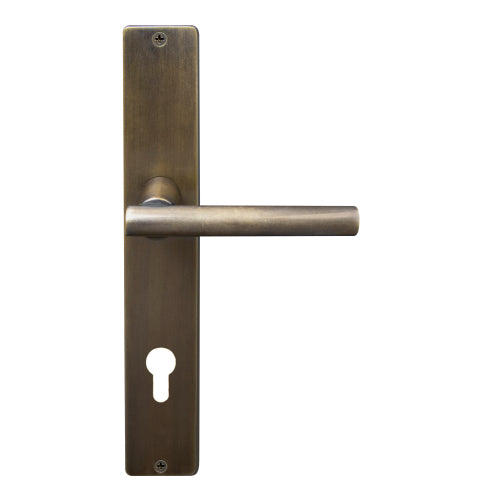 Charleston Square Backplate E85 Keyhole in Oil Rubbed Bronze