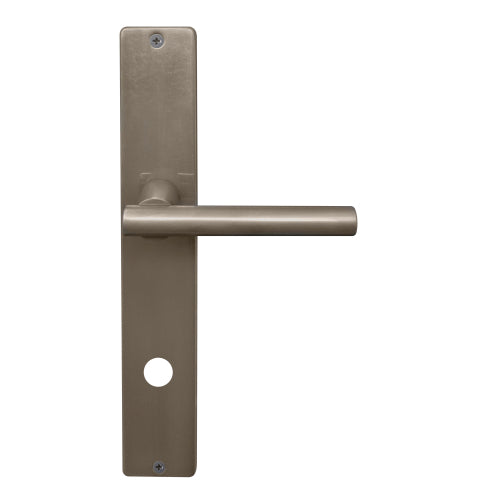 Charleston Square Backplate - Priv 85mm in Natural Bronze