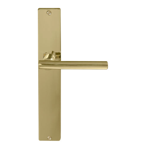 Charleston Square Backplate in Polished Brass