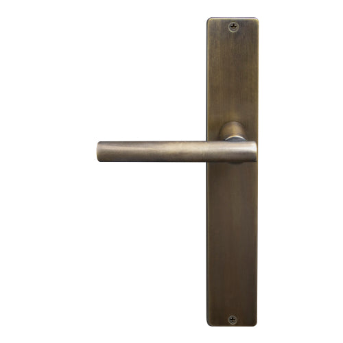 Charleston Square Backplate Dummy Lever - LH in Oil Rubbed Bronze