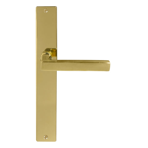 Federal Square Backplate in Polished Brass Unlacquered