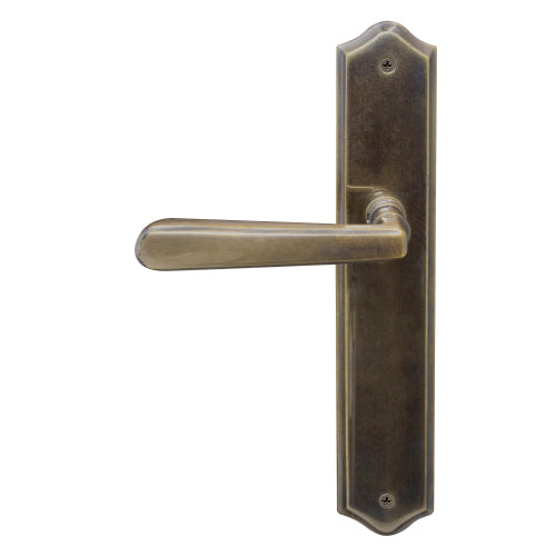 Villa Traditional Backplate Dummy Lever - LH in Oil Rubbed Bronze