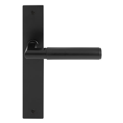 NIDO - Sona Lever on Backplate in Matt Black