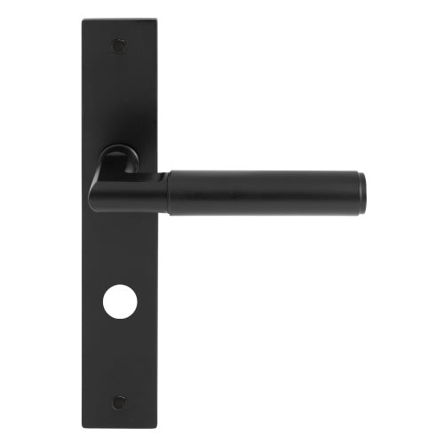 NIDO - Sona Lever on Backplate - P85mm in Matt Black