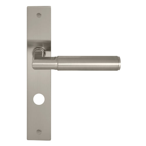 NIDO - Sona Lever on Backplate - P85mm in Brushed Nickel