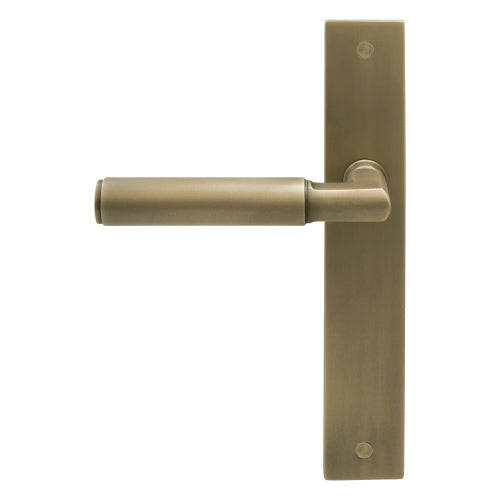 NIDO - Sona Backplate Dummy Lever LH in Roman Brass