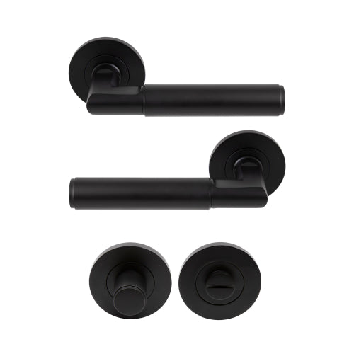 NIDO - Sona Privacy Set in Matt Black