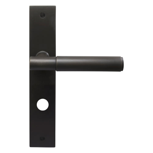 NIDO - Verge Plain Lever on Backplate - P85mm in Dark Roman Brass