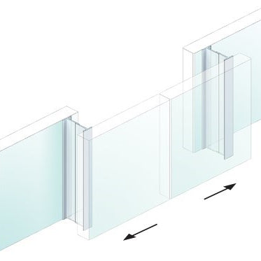 RAVEN RP105 Astragal Seal Twin Seal 3000mm in Translucent