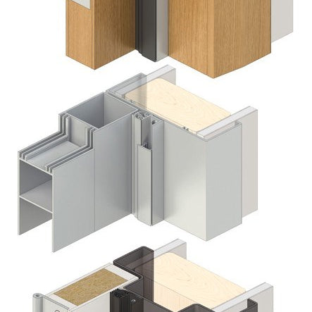 RAVEN RP10Si Perimeter Seal, Long Single Door Set 6500mm - Sides 2750mm, Top 1000mm in Grey