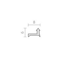 RAVEN RP404A Flex PVC 1000mm in Grey