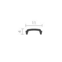 RAVEN RP423 Flex PVC 1000mm in Light Grey