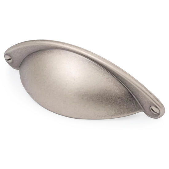 HERITAGE Shaker 64mm Cup Pull - Pewter in Pewter