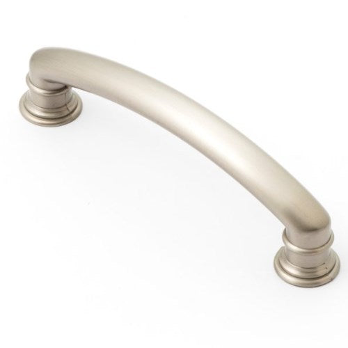 Castella Decade Pull Cabinet Fluted Pull Handle in Brushed Nickel