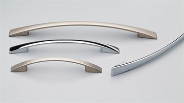 Loftus Cabinet Pull Handle 96mm CTC in Stainless Effect
