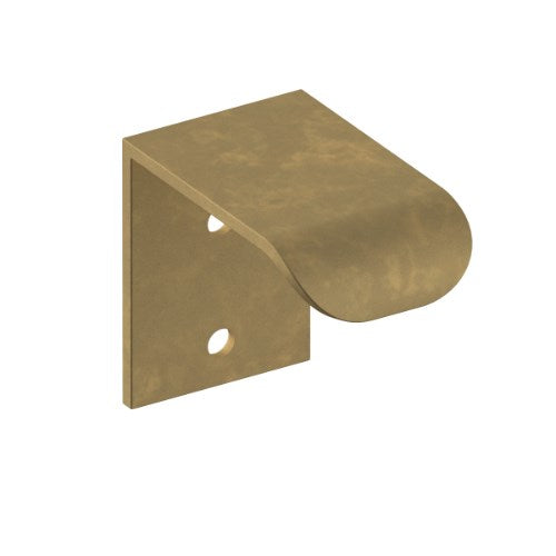 Edge Pull 20mm O/A in Antique Brass