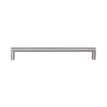 14mm Flat Top Cabinet Pull Handle 600mm with 592mm CTC in Satin Stainless