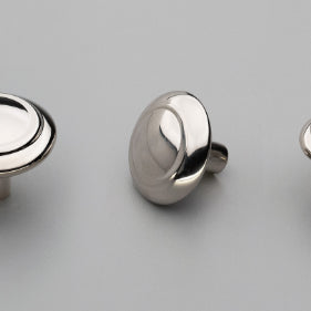 Dover Knob 38mm Brushed Satin Nickel in Brushed Satin Nickel