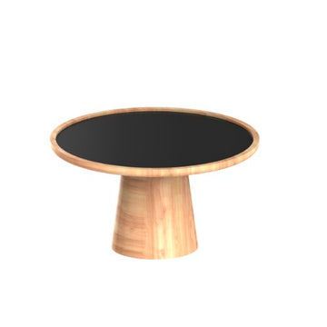 Capello Coat Hook or Cabinet Pull (fixing kits included) in Oak / Matt Black