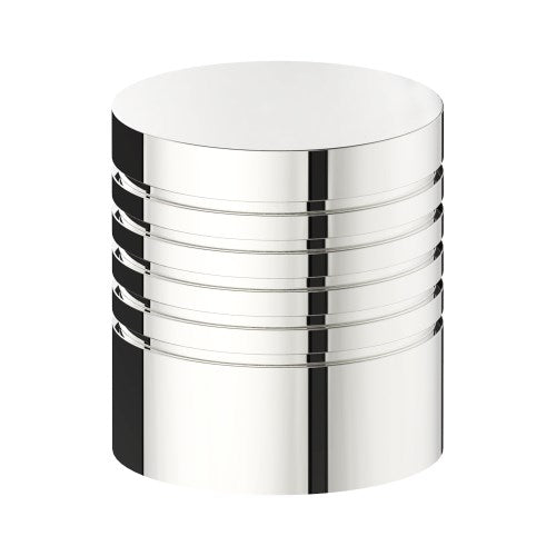 K012 Cabinet Knob, Solid Stainless Steel, 35mm Ø, Projection 35mm in Polished Stainless